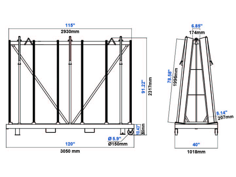 Transport Frame TF3050H