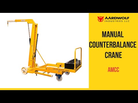 Gegengewichtskran product demonstration video thumbnail - Watch tutorial on YouTube