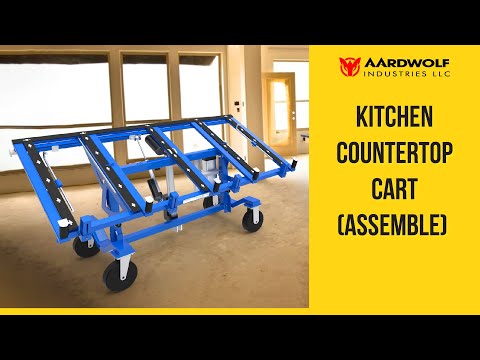 Montagewagen für Küchenarbeitsplatten product demonstration video thumbnail - Watch tutorial on YouTube