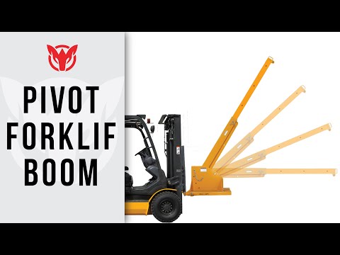 Schwenkbarer Gabelstaplerausleger product demonstration video thumbnail - Watch tutorial on YouTube