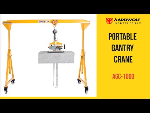 Mobiles Portalkran-System AGC1000 product demonstration video thumbnail - Watch tutorial on YouTube