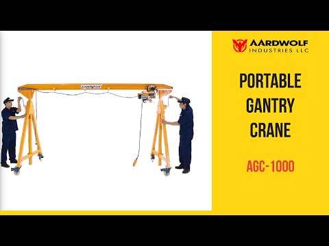 Mobiles Portalkran-System AGC1000 product demonstration video thumbnail - Watch tutorial on YouTube