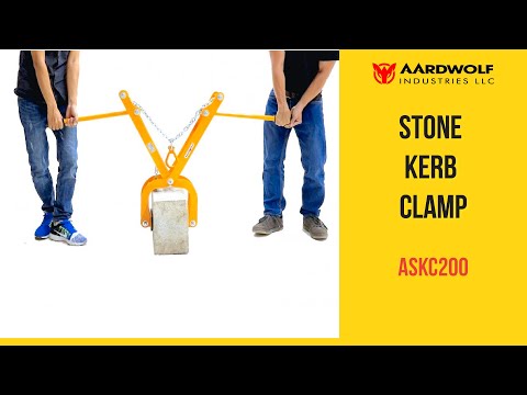 Randsteinklemme für Stein ASKC200 product demonstration video thumbnail - Watch tutorial on YouTube