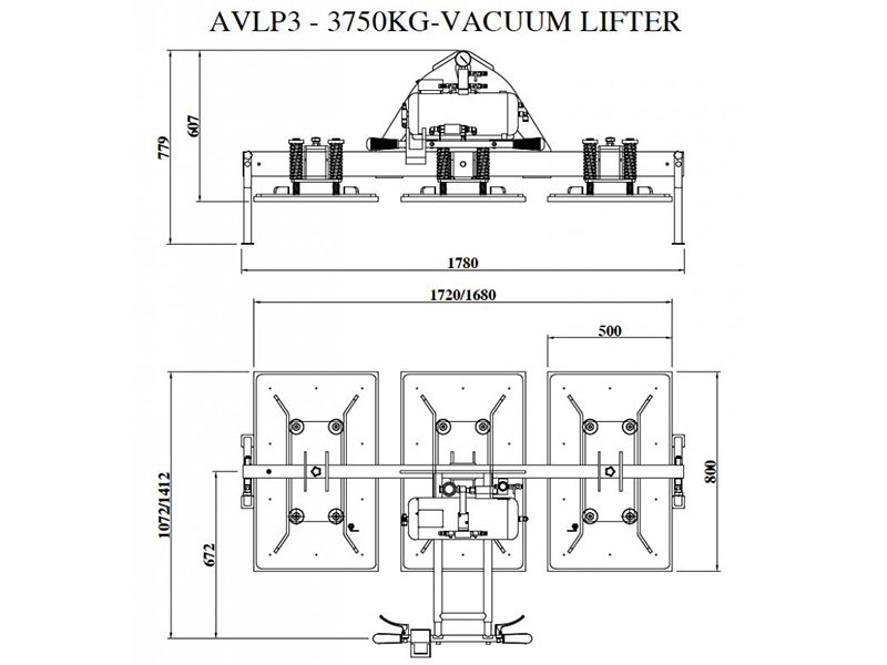 Vacuum Lifter AVLP3/3750