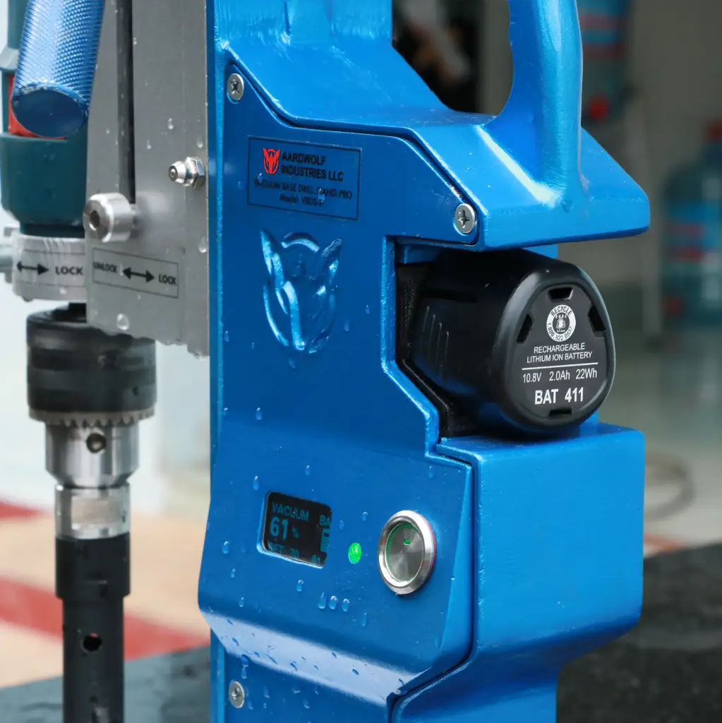 Vacuum base Drill Stand-pro-working 6.webp