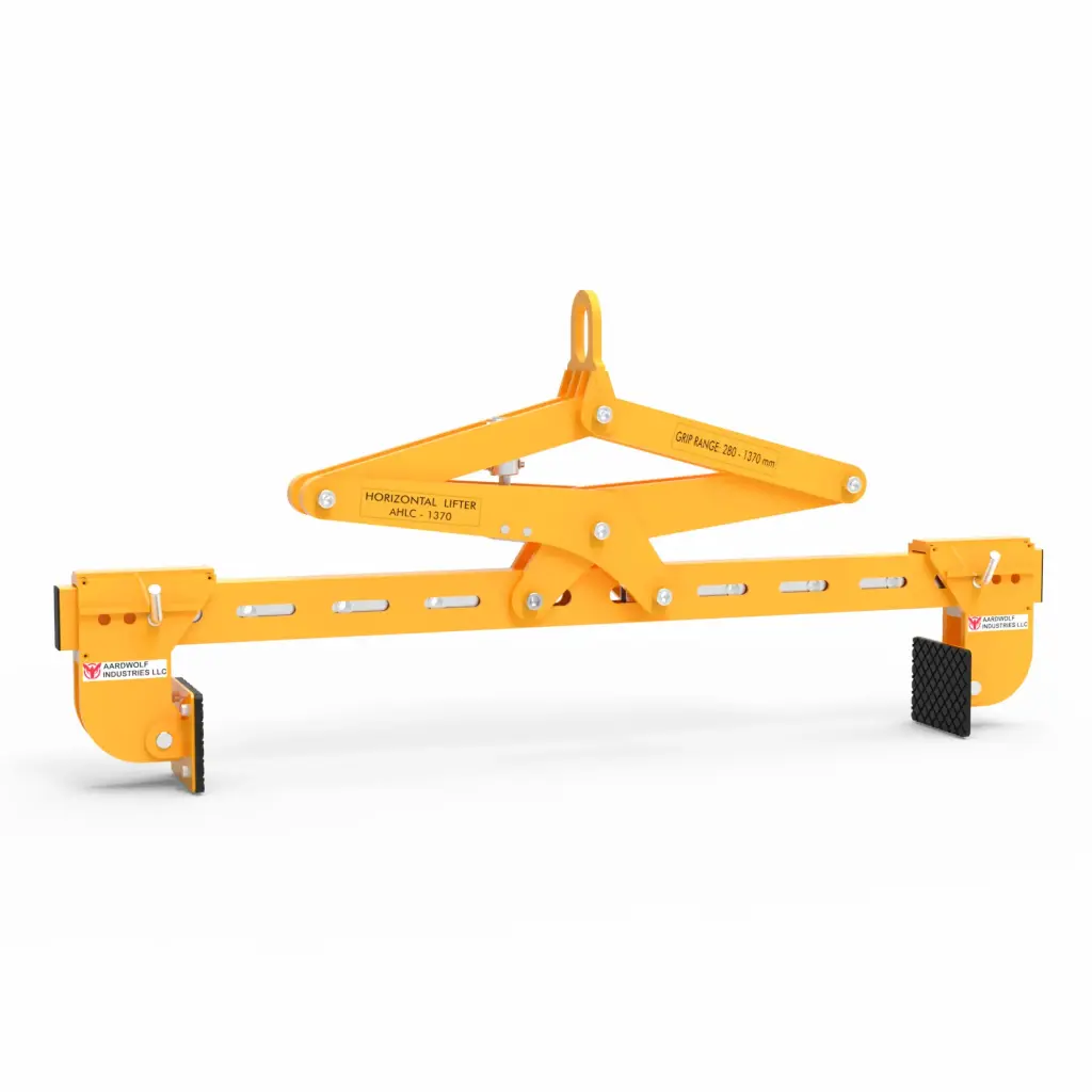 Horizontální svěrky na zvedání kamene