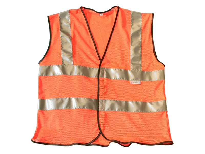 Gilet di sicurezza con banda riflettente 3M A [600026B]