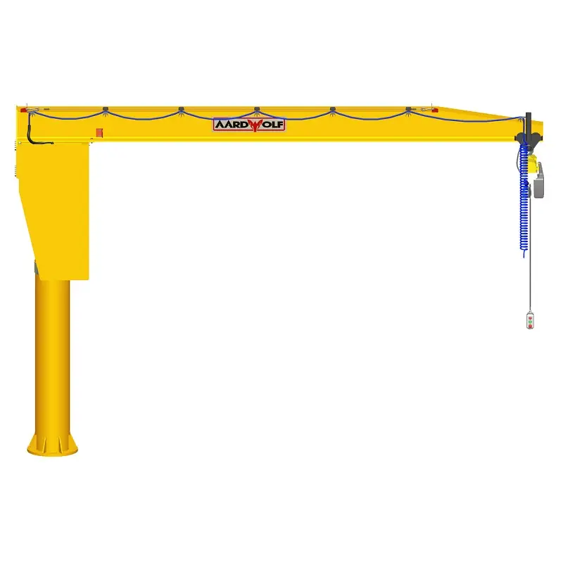 360° rotatie - zuilgemonteerde zwenkkraan