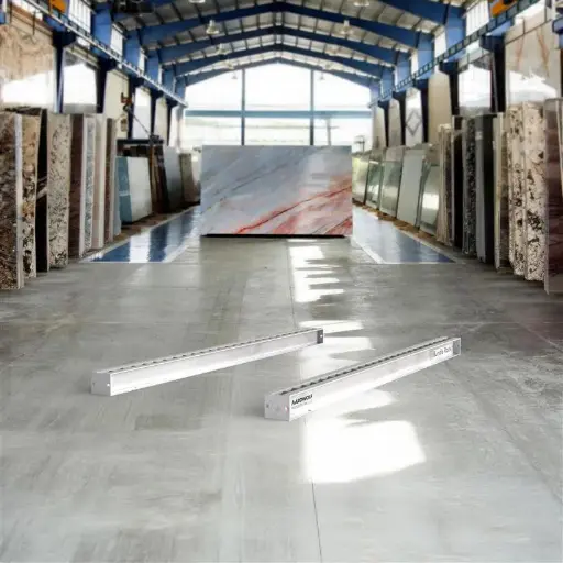 Porta fasci 3 m con rivestimento in gomma