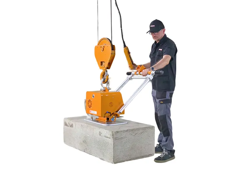 Vacuum Block Lifter With Handle