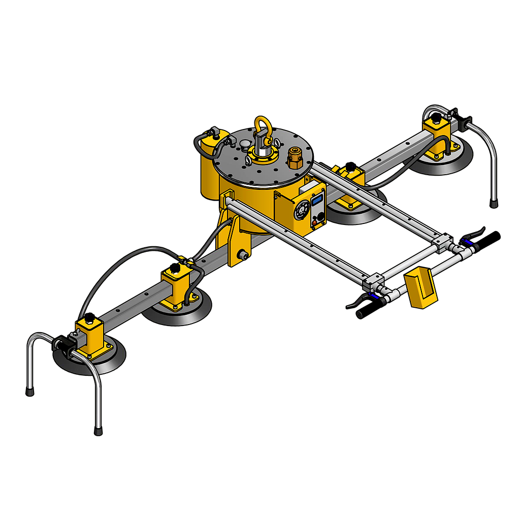 Mechanischer Vakuum Heber AMVL600-4  (in Reihe)