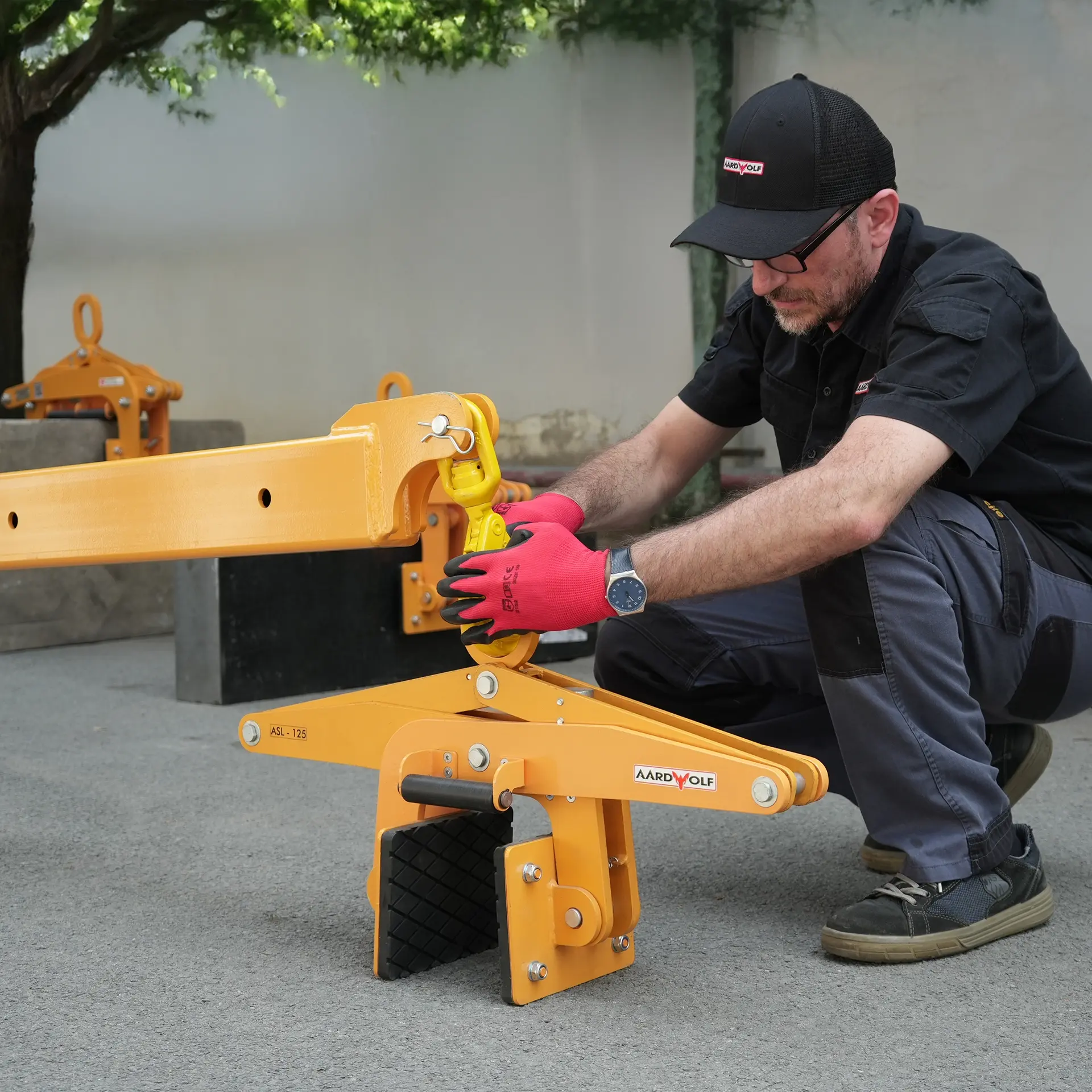 Scissor Clamp Lifter ASL125